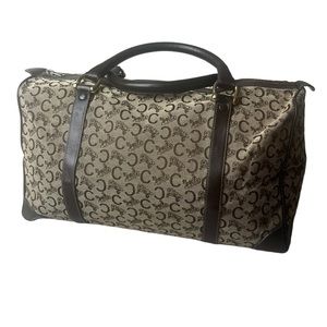 Celine macadam canvas boston bag